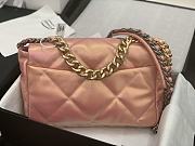 Chanel 19 Handbag Soft Lambskin 36 Maxi Pink AS1162 - 6