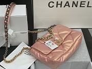 Chanel 19 Handbag Soft Lambskin 36 Maxi Pink AS1162 - 5