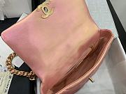 Chanel 19 Handbag Soft Lambskin 36 Maxi Pink AS1162 - 2