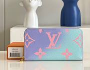 Louis Vuitton Zippy Wallet Sunrise Pastel  - 1