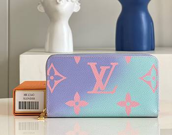 Louis Vuitton Zippy Wallet Sunrise Pastel 