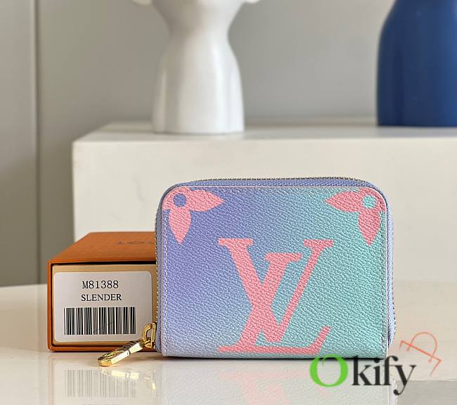 Louis Vuitton Zippy Coin Wallet Sunrise Pastel - 1