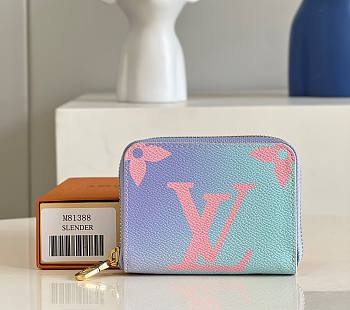Louis Vuitton Zippy Coin Wallet Sunrise Pastel