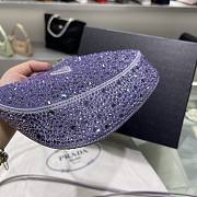 Prada Cleo Crystal 22 Purple 1BC169 - 2