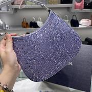 Prada Cleo Crystal 22 Purple 1BC169 - 5