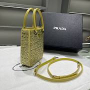 Prada Yellow Crystal Bag - 6