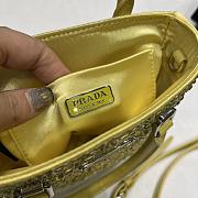 Prada Yellow Crystal Bag - 3