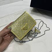 Prada WOC Yellow Crystal Bag - 1