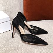 Dior Heels Black 9465  - 1
