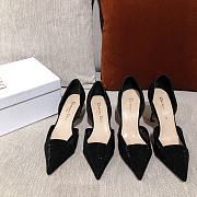 Dior Heels Black 9465  - 2