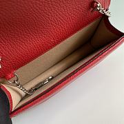 Gucci Dionysus 19 Red Leather Shoulder Bag 476430 - 3