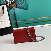Gucci Dionysus 16.5 Red Leather Shoulder Bag 476431 - 6
