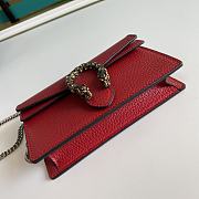 Gucci Dionysus 16.5 Red Leather Shoulder Bag 476431 - 5