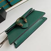 Gucci Dionysus 16.5 Green Leather Shoulder Bag 476431 - 4
