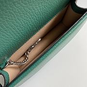 Gucci Dionysus 16.5 Green Leather Shoulder Bag 476431 - 3