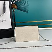 Gucci Dionysus 19 White Leather Shoulder Bag 476430 - 5