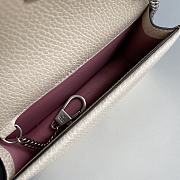 Gucci Dionysus 16.5 White Leather Shoulder Bag 476431 - 4