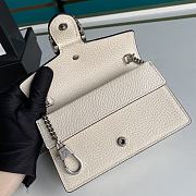 Gucci Dionysus 16.5 White Leather Shoulder Bag 476431 - 3