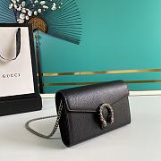 Gucci Dionysus 19 Black Leather Shoulder Bag 476430 - 6