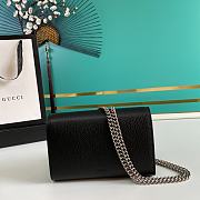 Gucci Dionysus 19 Black Leather Shoulder Bag 476430 - 4