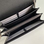 Gucci Dionysus 19 Black Leather Shoulder Bag 476430 - 3