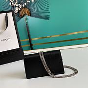 Gucci Dionysus 16.5 Black Leather Shoulder Bag 476431 - 5