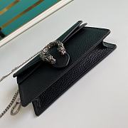 Gucci Dionysus 16.5 Black Leather Shoulder Bag 476431 - 3