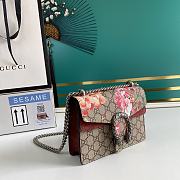 Gucci Dionysus Mini 20 Ophidia Pink Flower Shoulder Bag 2490 - 4