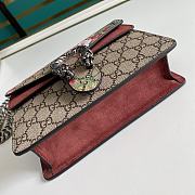Gucci Dionysus Mini 20 Ophidia Pink Flower Shoulder Bag 2490 - 2