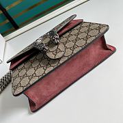 Gucci Dionysus Mini 20 Ophidia Dark Pink Shoulder Bag 2483 - 3
