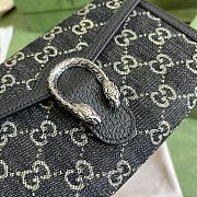 Gucci Dionysus 20 Black Supreme Shoulder Bag 401231 - 2