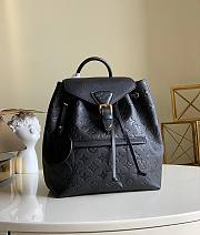 Bagsall Louis Vuitton Montsouris Backpack Black M45205 - 1