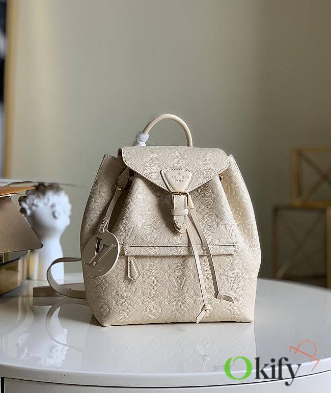 Bagsall Louis Vuitton Montsouris Backpack Creame M45205 - 1