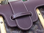 Goyard Saigon Mini Purple Leather 9514  - 3
