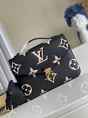 Louis Vuitton Pochette Metis 25 Monogram Biocolor Black - 4