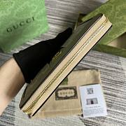 Gucci Long Wallet Zipper White GG Supreme - 5
