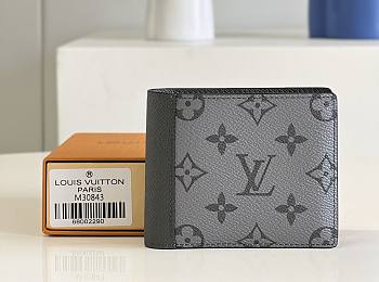 Louis Vuitton Multiple Wallet K45 Silver Monogram