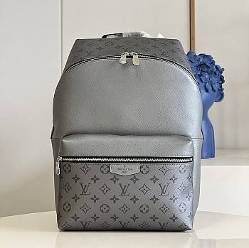 Louis Vuitton Discovery Backpack PM 40 Silver Monogram