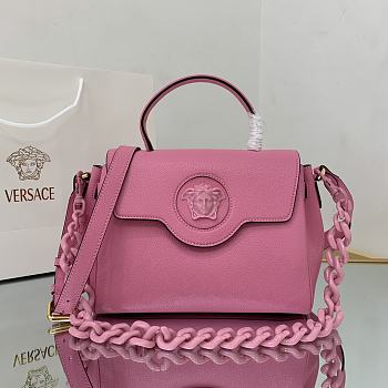 Versace La Medusa Medium 25 Handbag in Pink 