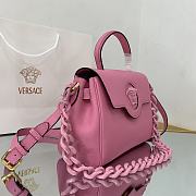 Versace La Medusa Medium 25 Handbag in Pink  - 2