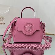 Versace La Medusa Small 20 Handbag in Pink - 1
