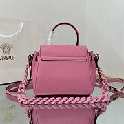 Versace La Medusa Small 20 Handbag in Pink - 4