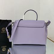 Versace La Medusa Large 35 Handbag in Purple  - 3