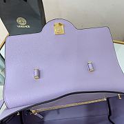 Versace La Medusa Large 35 Handbag in Purple  - 5