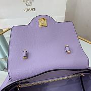 Versace La Medusa Medium 25 Handbag in Purple - 4