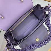 Versace La Medusa Medium 25 Handbag in Purple - 6