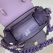 Versace La Medusa Small 20 Handbag in Purple - 5