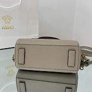 Versace La Medusa Small 20 Handbag in Tan - 5