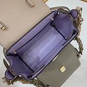 Versace La Medusa Small 20 Handbag in Tan - 3