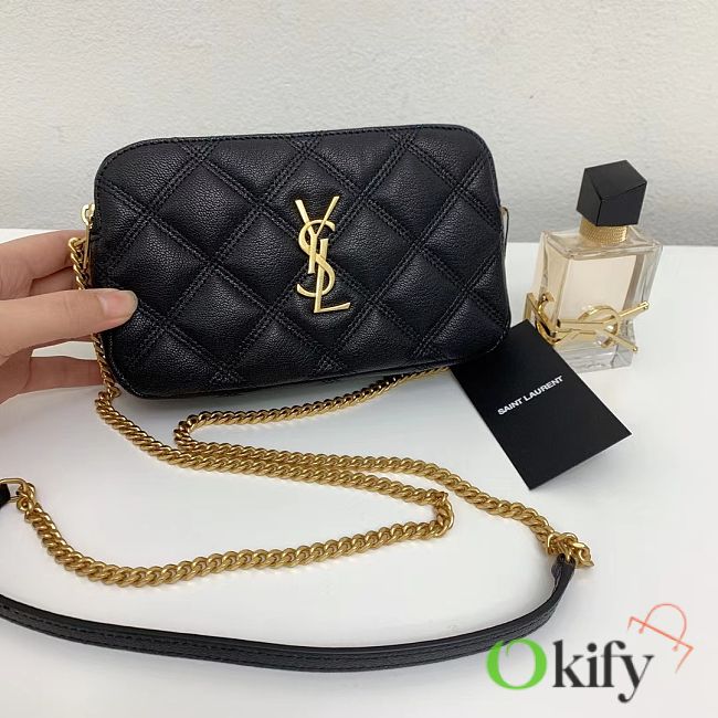 YSL Becky Black Quilted BagsAll 5147  - 1
